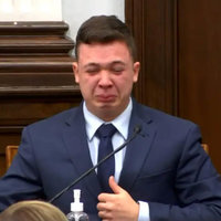 Kyle Rittenhouse Crying Kyle Rittenhouse Crying meme format depicting an image of Kyle Rittenhouse crying during his testimony for the 2020 Kenosha, Wisconsin shooting.