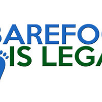 Barefoot Is Legal organization logo.