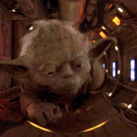 Yoda Crawling Through Electrical Vent Yoda Crawling Through Electrical Vent meme template and format depicting the star wars character climbing in a small tube.