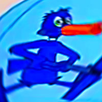 I Saw A Guy Do This In A Toothpaste Ad Once meme and viral video depicting a scene from Looney Tunes with Daffy Duck skiing down a slope and slamming into a wall of ice.