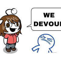 An image of Redditor poo_devourer's snoo with a character reacting in disgust.