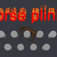Horse Plinko Horse Plinko meme and GIF depicting a brown horse falling through pegs.