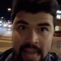 Images of rapper TwistyP with a before and after shot.