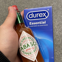 Drake Hot Sauce meme example depicting someone holding a bottle of tabasco and a box of condoms.
