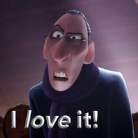 I Don't Like X I Love It meme template and format depicting anton ego from ratatouille.