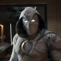 Moon Knight Disney+ Series depicting a still of the Marvel comics character from the tv show trailer.