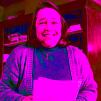 YouTuber KittysneezesCom, host of podcast Rite Gud, and an image from the episode "A Guide to Squeecore."