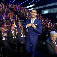 Cristiano Ronaldo Winning Award Cristiano Ronaldo Winning Award meme format depicting the soccer star walking up to a stage, dressed in a suit and tie, and accepting an award at the 2016 FIFA Football Awards.