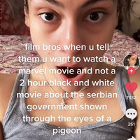 Film Bros When You Tell Them You Want to Watch a Marvel Movie