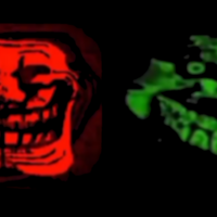 Phonk Trollge meme depicting morphed trollface memes.