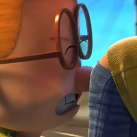 Big Nate Sus depicting the character nate from the Nickelodeon series farting in someone's face.