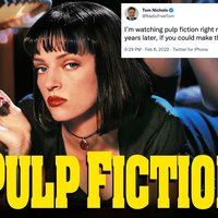 You Couldn't Make This Today You Couldn't Make This Today meme with an example tweet referencing the movie pulp fiction.