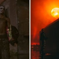 Donda 2 Release Concert Images from Kanye's livestream and performance for the new album.