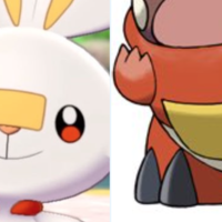 Slapping Cheese On Pokémon Fire Starters Pokemon scorbunny fuecoco slapping cheese tweet and meme example.
