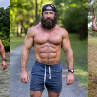 Brian Johnson AKA Liver King on TikTok, YouTube and Instagram.