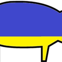 Ukrainian Flag Pig / Pigposting