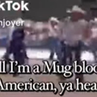 Mug Blooded American song and tiktok video.