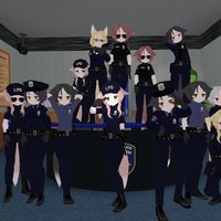 Loli Police Department in VRChat, Metaverse.