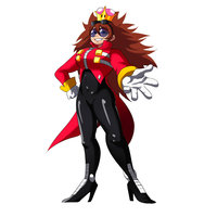 Eggma'am, the female version of Dr. Eggman from Sonic the Hedgehog.
