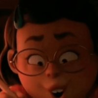 Mei Lee Drawing in Her Notebook The character mei lee writing in her notebook from the pixar film turning red.