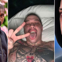Kanye calling Pete Davidson 'Skete' in regards to Kim Kardashian.