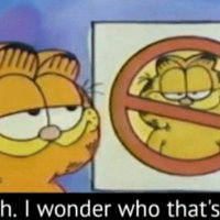 Huh. I Wonder Who That's For Huh I Wonder Who That's For garfield meme format and template.