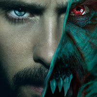 Morbius (2022 Film) Morbius marvel movie poster depicting actor jared leto as the comic book character.