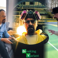 The Heisenberg Variant depicting images of Bryan Cranston's character from Breaking Bad.