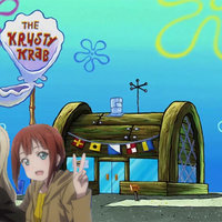 Characters at the Krusty Krab