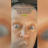 Why The Tip Of The Penis Is Mushroom Shaped tiktok example depicting the face of someone who google the phrase.