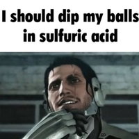 I Should Dip My Balls in Sulfuric Acid meme example depicting jetsream sam thinking meme format.