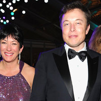Ghislaine Maxwell and Elon Musk Photo