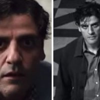 Steven Grant Looking At Security Footage depicting oscar Isaac in moon knight looking at himself through a CCTV camera.