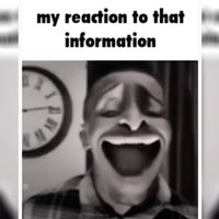 Bah Bah Bah Bah Bah Bah Bah Bah / Singing Undertale Man My Reaction To That Information meme.