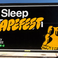 Bored Apefest BAYC promo ad for the NFT festival in NYC 2022.