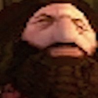 Hagrid Goes Off To The Leaky Cauldron meme depicting an image of ps1 hagrid.