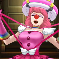 Geiru Toneido Ace Attorney Clown Girl.