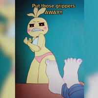 Put Those Grippers Away / Those Dogs Are Barking meme and tiktok sound.