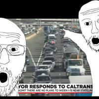 One More Lane Bro / One More Lane Will Fix It soy faces pointing at traffic