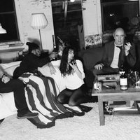 A picture from the New York Times showing Matthew Gasda's play Dimes Square.