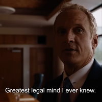 Greatest Legal Mind I Ever Knew Greatest Legal Mind I Ever Knew meme format depicting howard hamlin / Patrick Fabian from better call saul.