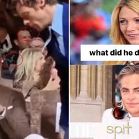 Harry Styles Spit On Chris Pine Video
