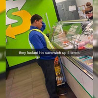 They Fucked His Sandwich Up 4 Times
