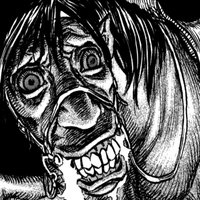 Rape Horse Berserk manga.
