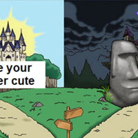 Splatoon Lockers Splatoon Lockers meme example depicting the moyai head statue in reference to the splatoon 3 locker in the video game.