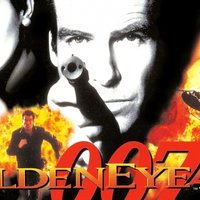 Goldeneye 007 Goldeneye 007 box art for the n64 video game.