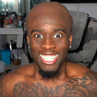 Kai Cenat Twitch Streamer and YouTuber bald