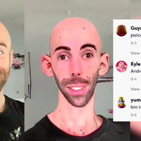 Face Swapping Myself 10 Times tiktok trend.