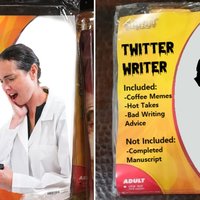 Spirit Halloween costume memes depicting parody costumes in a bag.