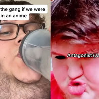 Playboianto / Me and the Gang If We Were In an Anime tiktok.